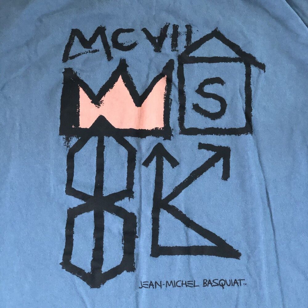 Uniqlo X Jean Michel Basquiat Men’s Pocket T Shirt Graphic Art Tee Size Small - Picture 6 of 9